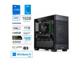 Računalnik MEGA MT S7X i7-14700F/RTX2000/16GB-DDR5/1TB/750W/Win11Pro/črna