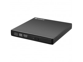 DVD-RW Externi Sandberg USB 24x slim zunanji zapisovalnik (133-66)
