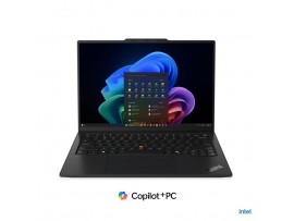 Prenosnik Lenovo 35,5 cm (14,0") ThinkPad X1 Carbon G14 1920x1200 IPS na dotik 500nit Ultra 7-355/32GB/SSD1TB/BL/AI Chip: 49 TOPs/ALU-Carbon/Intel Graphics/Win11Pro (21V70071SC)
