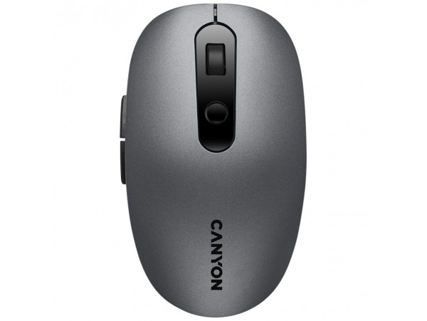Miš brezžična + Bluetooth Canyon MW-9 2-v-v 1500DPI 6 gumbov siva (CNS-CMSW09DG)