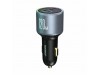 Avto polnilec 12V 24V => 2x USB-C USB-A 120W PD QC črn Joyroom (JR-CCN07 120W)