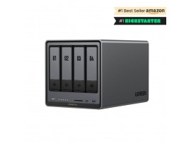 NAS ohišje Ugreen NASync DXP4800 Plus za 4+2 HDD/SSD Intel 8505 8GB DDR5 1x2.5GbE 1x 10GbE