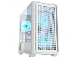 Ohišje Cougar MX600 miniATX - bel RGB