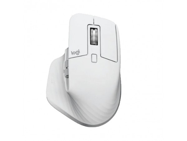 Miš brezžična + Bluetooth Logitech MX Master 3S Performance 8000DPI Unifying svetlo siva (910-006560)