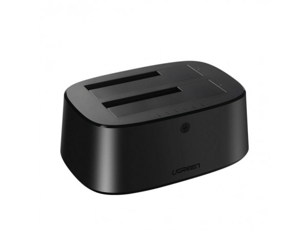 Priklopna postaja USB-A => SATA Dvojna priklopna postaja za SSD/HDD UGREEN CM198 EOL