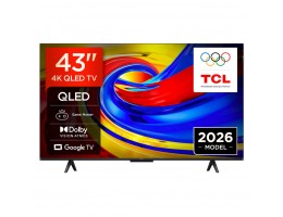 TV sprejemnik TCL 43,0" 109,2 cm 43P7L 3840x2160 QLED Google TV 3xHDMI 2xUSB BT WiFi  Dolby Vision