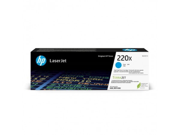 TONER HP 220X CYAN ZA LJ PRO 4202/MPF 4302 ZA 5.500 STRANI (W2201X)