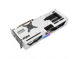 Grafična kartica AMD RX9070 XT Sapphire PURE bela - 16GB GDDR6  | 2xDisplayport 2.1 2xHDMI 2.1 (11348-02-20G)