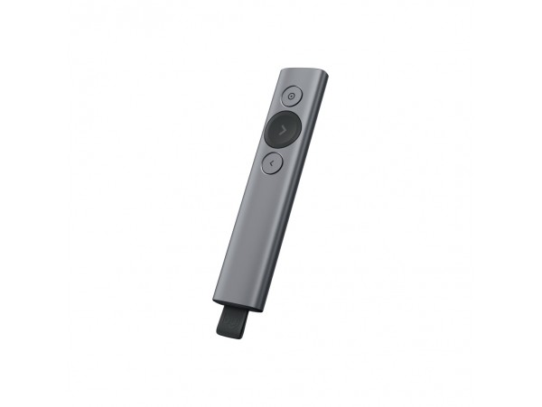 Presenter Logitech Spotlight Plus, brezžični, USB siv (910-005166)
