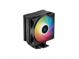 Zračni hladilnik DeepCool AG400 Digital - 120mm 31,6 dB 153mm ARGB črna (R-AG400-BKADMN-G-1)