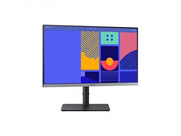 Monitor Samsung 60,5 cm (23,8") S24C432GAU 1920x1080 100Hz IPS 4ms HDMI DisplayPort 4xUSB3.0 Pivot  sRGB95% FreeSync