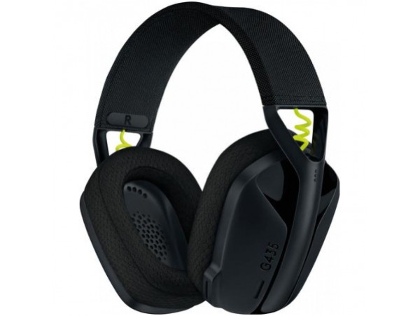 Slušalke Logitech G435 Lightspeed Bluetooth z mikrofonom črne (981-001050)