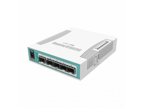 STIKALO 5-PORT Mikrotik CRS106-1C-5S 6xSPF (CRS106-1C-5S)