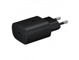 Hišni polnilec 25W 100-240V => USB-C Samsung hitri črn brez embalaže (EP-TA800EBE-OEM)