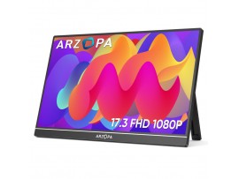 Prenosni monitor Arzopa 43,9 cm (17,3") A1 M 1920x1080 IPS 5ms HDMI-Mini USB-C Zvočniki NTSC72% 6800K
