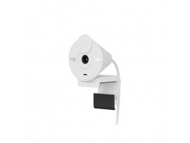Spletna kamera Logitech BRIO 300 2MP FHD 30FPS 70° USB-C bela mikrofon z redukcijo šuma (960-001442)