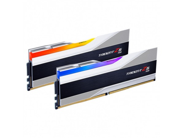 DDR5 32GB 6000MHz CL36 KIT (2x16GB) G.Skill RGB Trident Z 1,35V Gaming srebrna (F5-6000J3636F16GX2-TZ5RS)