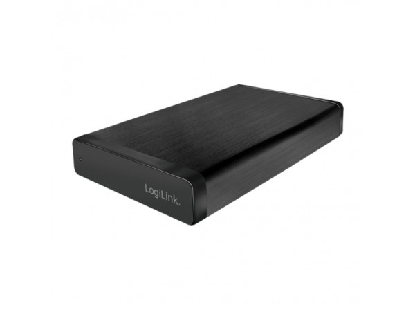 Ohišje za trdi disk 3,5 USB-A 3.0 5Gbps za diske 22TB LogiLink - črn (UA0284)