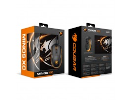 Gaming miška Žična Cougar Minos XC , črna + podloga črna (CGR-MINOS XC)