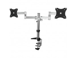 Nosilec namizni Icy Box za monitor 17"-27" do 2x 8kg (IB-MS404-T)
