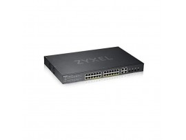 STIKALO 24-PORT + 4x SFP ZyXEL GS1920-24HPv2 PoE+ Managed Rackmount (GS192024HPV2-EU0101F)