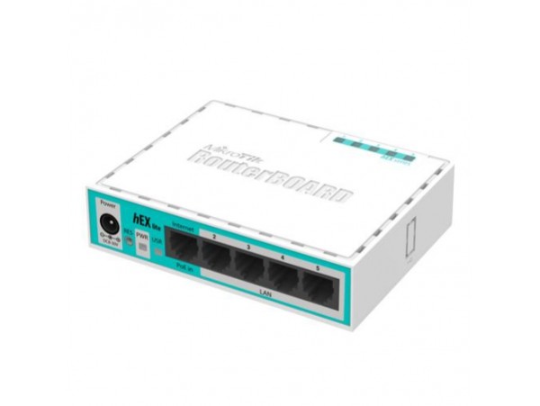 Usmerjevalnik žični Mikrotik hEX lite 5xLAN (RB750R2)