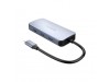Priklopna postaja USB-C => 3x USB 3.0 tip A 1x HDMI 4K@30Hz 1x RJ45 1x USB-C PD 100W Orico (MC-U602P-GY-BP)