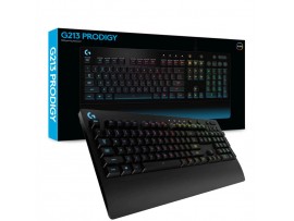 Gaming Tipkovnica USB Logitech G213 Prodigy US international | SLO gravura črna RGB (920-008093)