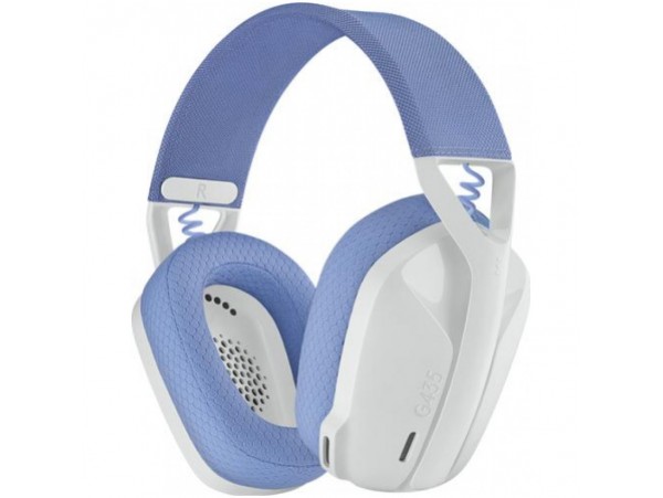 Slušalke Logitech G435 Lightspeed Bluetooth bele (981-001074)