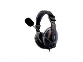 Slušalke HAVIT 3.5 H139D Basicline z mikrofonom črno sive (HV-H139D)