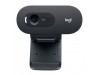 Spletna kamera Logitech C505 HD 720p 30FPS 60° USB-A črna mikrofon z redukcijo šuma (960-001364)