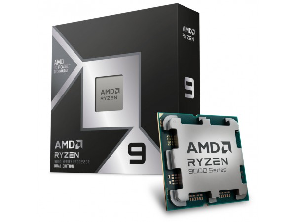 Procesor AMD AM5 Ryzen 9 9950X3D2 16C/32T 4,3/5,6GHz BOX 200W grafika Radeon brez hladilnika