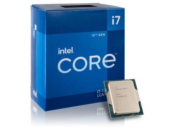 Procesor Intel 1700 Core i7 12700 12C/20T 2.1GHz/4.9GHz BOX 65W/180W grafika HD 770 hladilnik Intel