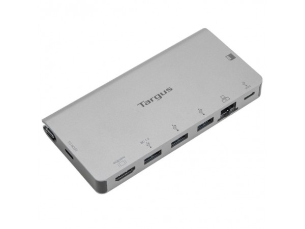 Priklopna postaja USB-C => Targus 3xUSB3.0 USB-C SD Čitalec HDMI ETH LAN RJ45 PD (100W) (DOCK414EU)