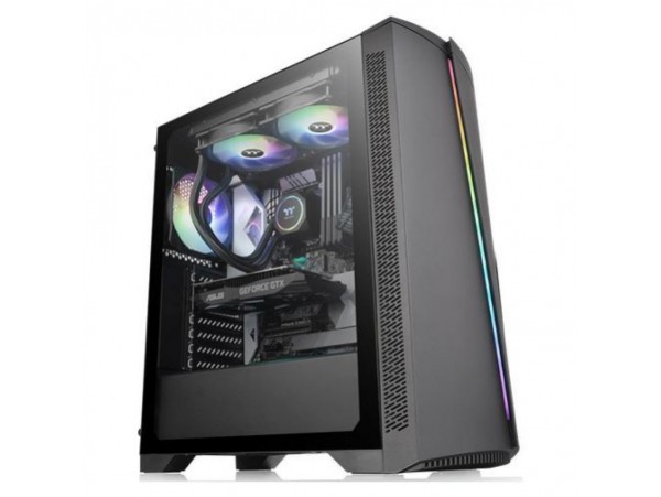 Ohišje Thermaltake  H350 MidiATX - črna RGB