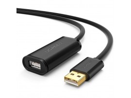 Kabel USB 2.0 A => A podaljšek Active z ojačevalcem signala 20m - Ugreen