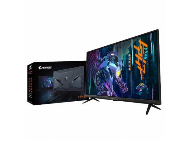 Monitor GigaByte 109,2 cm (43,0") FV43U 3840x2160 Gaming 144Hz VA 1ms HDMI DisplayPort USB-C 2xUSB3.0 Zvočniki  sRGB150% FreeSync Premium Pro KVM HDR1000 Aorus