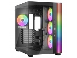 Ohišje Bequiet Light Base 600 LX MidiATX - črna RGB