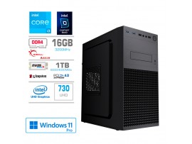 Računalnik MEGA MT S4 i3-14100/Intel 730/16GB/1TB/450W/Win11Pro