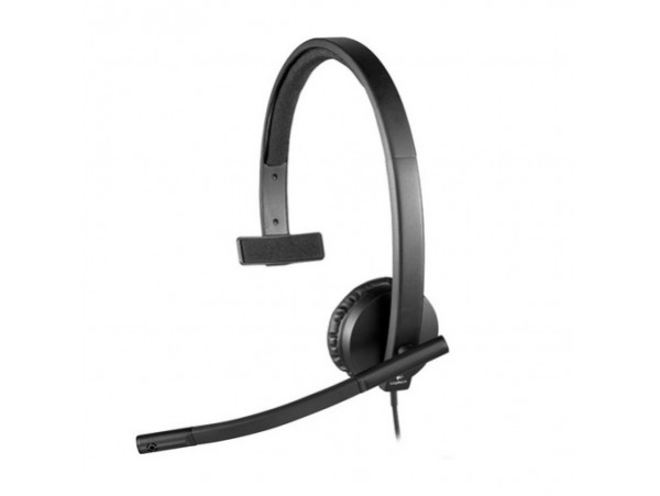 Slušalke Logitech USB H570e mono z mikrofonom (981-000571)