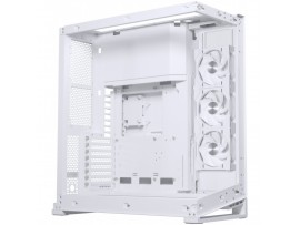 Ohišje Phanteks NV7 TEMPERED GLASS ATX - bela RGB LED osvetlitev