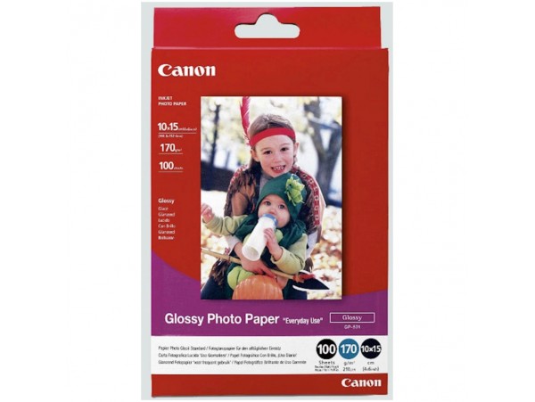 Papir Photo 10x15cm CANON GP-501 100kos (0775B003BB)