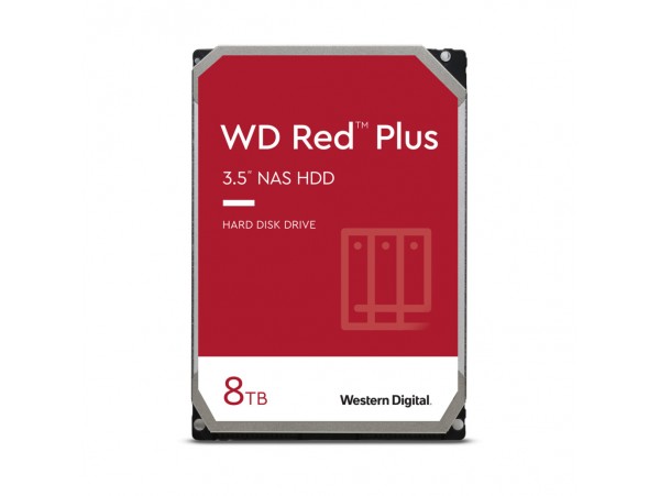 Trdi disk 3,5" 8TB SATA WD Red 5640rpm 256MB (WD80EFPX)