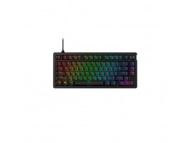 Gaming Tipkovnica USB-A HP HyperX Alloy Rise 75 | SLO gravura črna RGB (7G7A4AA#ABA)