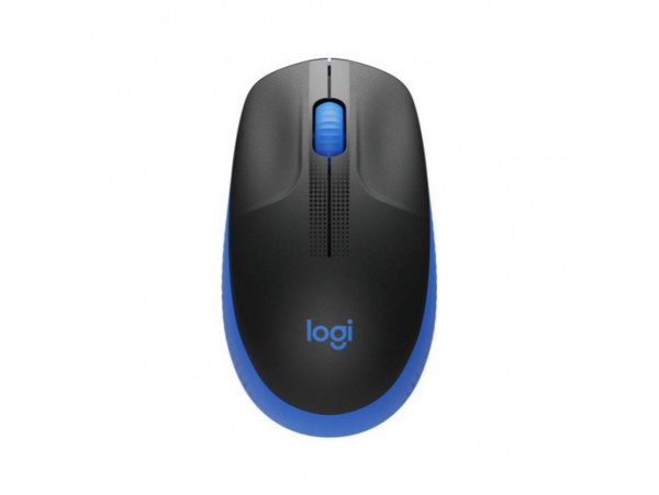 Miš Logitech brezžična optična za notesnike M190 modra (910-005907)