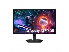Monitor Samsung 68,6 cm (27,0") S27FG504SU 2560x1440 Gaming 180Hz OLED 0,03ms HDMI DisplayPort  DCI-P3-99% FreeSync G-Sync Compatible HDR10 Odyssey OLED G5