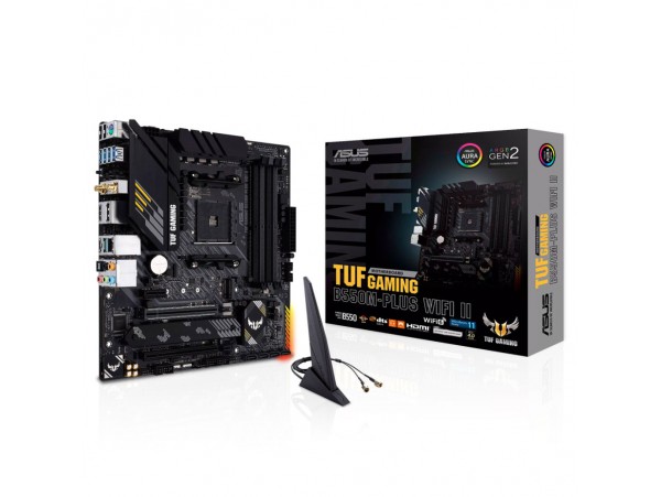 Osnovna plošča AM4 Asus TUF GAMING B550M-PLUS WIFI II  microATX 1xHDMI 2.1 1xDisplayPort 1.4