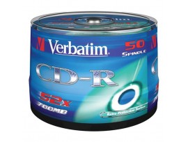 MEDIJ CD-R 700MB 52x Verbatim 50cake 43351