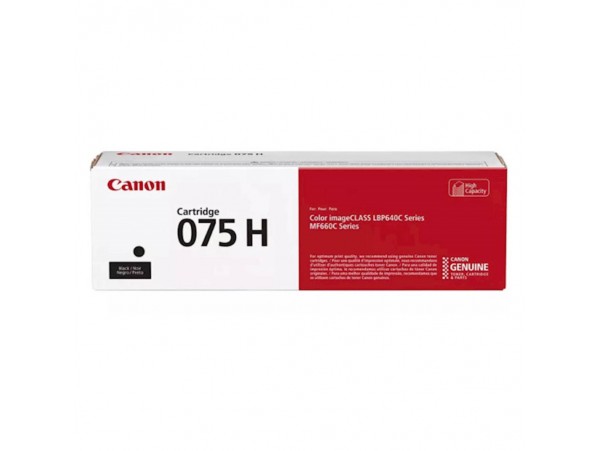 TONER CANON CRG-075YH Bk ČRN  ZA LBP64x, MF66x ZA 3.500 STRANI