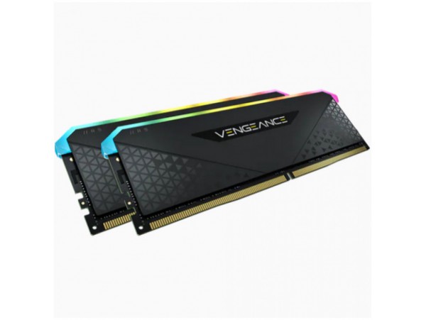 DDR4 16GB 3200MHz CL16 KIT (2x 8GB) Corsair RGB Vengeance LPX XMP2.0 1,35V Gaming črna (CMG16GX4M2E3200C16)
